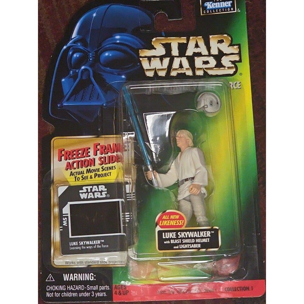 Kenner Star Wars: Power of the Force Freeze Frame ‘97 Luke Skywalker w/Blast...